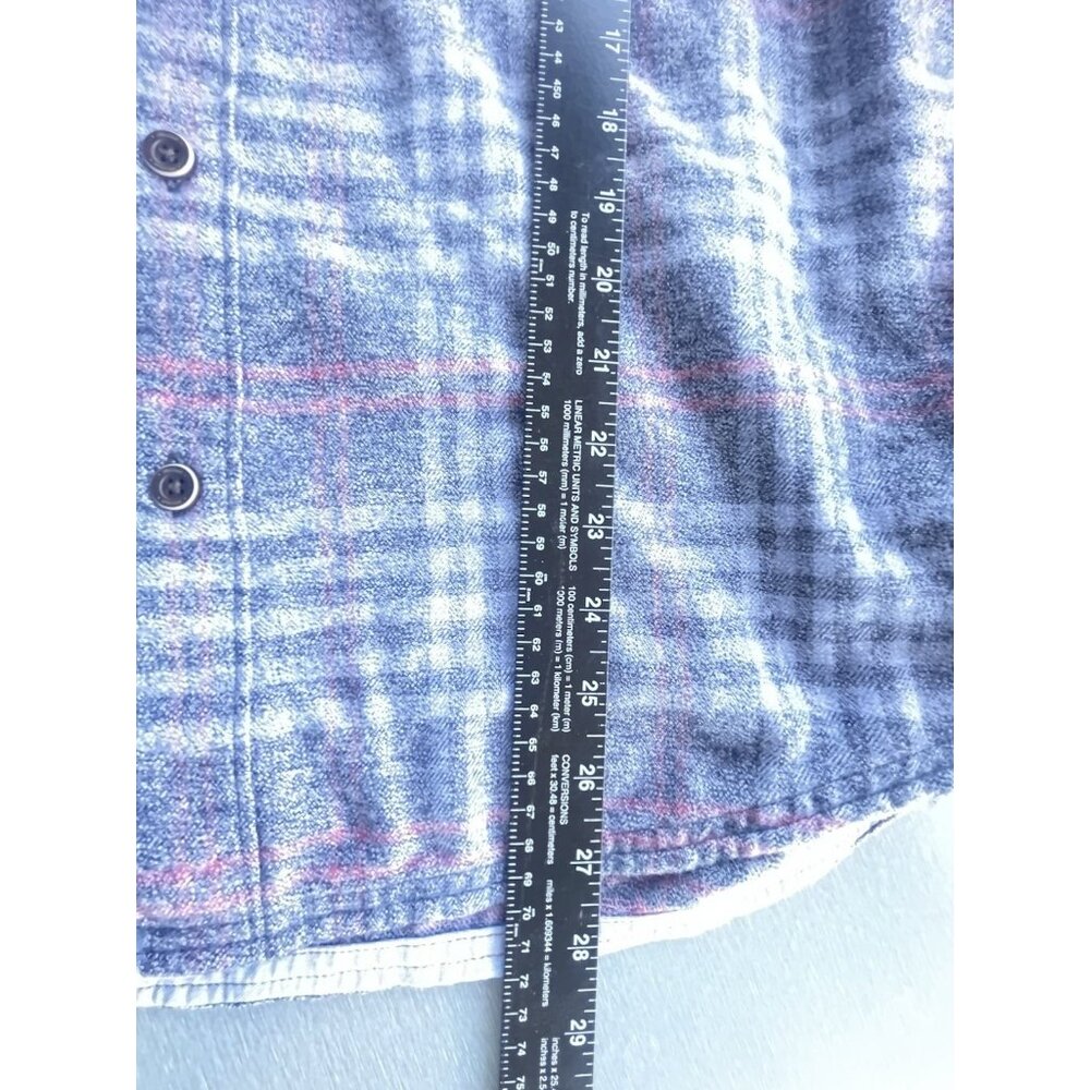 Marmot Jasper Midweight Flannel Shirt Medium Super Soft Long Sleeve Size Medium - Picture 13 of 14